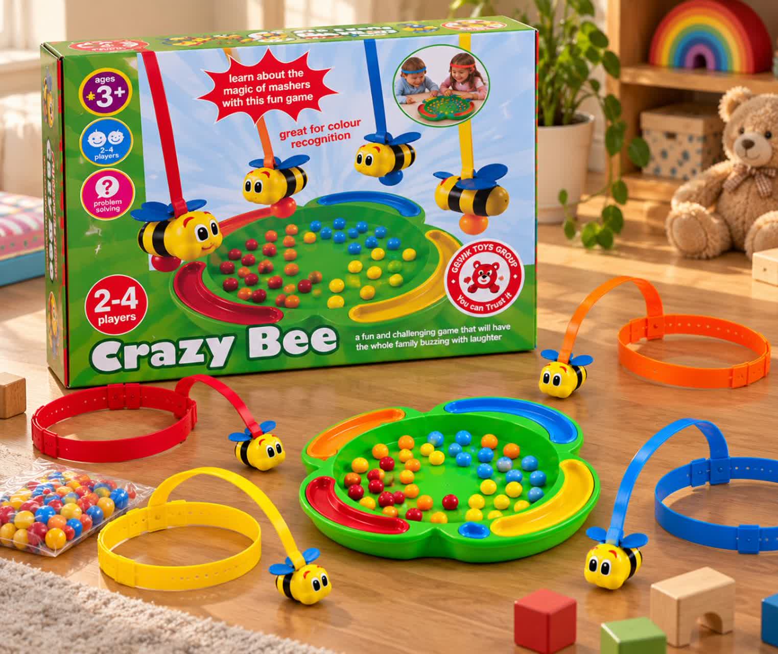 بازی فکری زنبور دیوونه | Crazy Bee